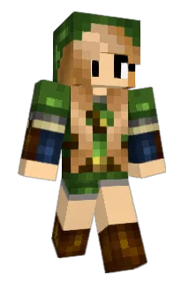 Queen_Of_Hyrule Minecraft avatar full body