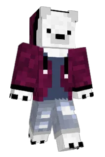 Queenebiene Minecraft avatar full body