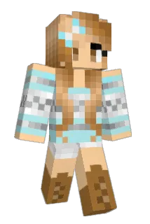 Queenfrizzy Minecraft avatar full body