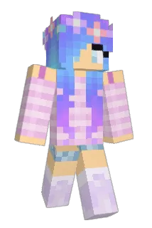Queenlucyp Minecraft avatar full body