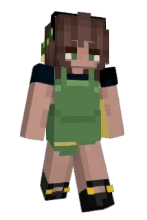 QueenofToots Minecraft avatar full body