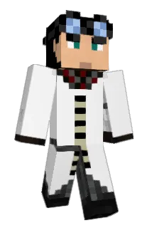 Quiblu Minecraft avatar full body