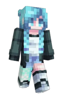 Quiettera Minecraft avatar full body