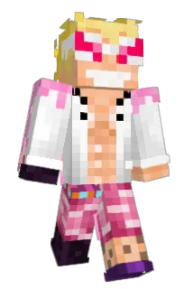 Quixote Minecraft avatar full body