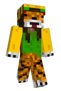 Qustom Minecraft avatar full body