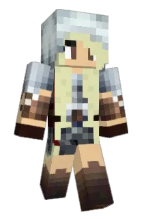 QveenJess Minecraft avatar full body