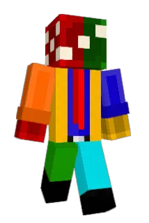 R0RSCHACK Minecraft avatar full body