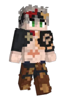 R1GBY02 Minecraft avatar full body