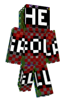 R26xx Minecraft avatar full body