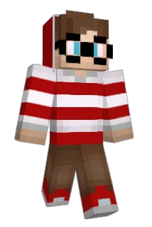 R3KTN3RD Minecraft avatar full body