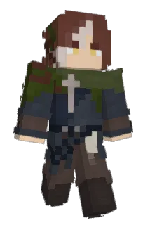 R3TR0KN1GHT Minecraft avatar full body