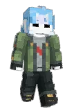 R3trowav3 Minecraft avatar full body