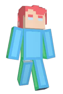 R4GEY Minecraft avatar full body