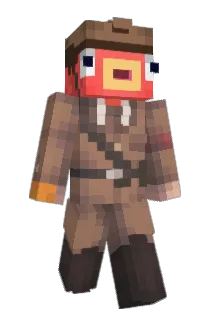 RAFOSO_COMUNISTA Minecraft avatar full body