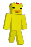 RDXED Minecraft avatar full body