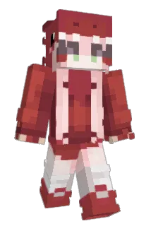 RED1N0 Minecraft avatar full body