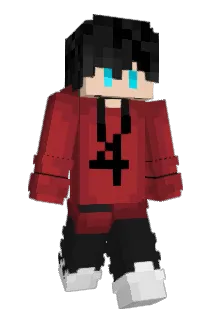RED4 Minecraft avatar full body