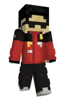 RED4DS_2205 Minecraft avatar full body