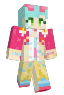 REDBE Minecraft avatar full body
