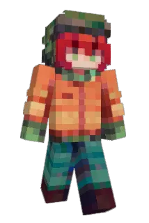 REDNAE Minecraft avatar full body