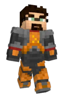 RED_CA4 Minecraft avatar full body