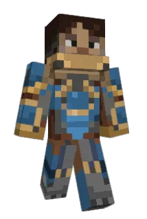 REDgarcia Minecraft avatar full body