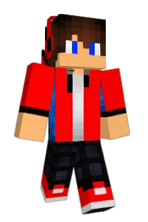 REN0181 Minecraft avatar full body