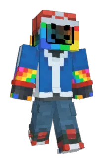 RGB_VIRUS Minecraft avatar full body