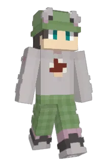 RJetro Minecraft avatar full body