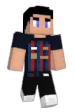 ROBERTRONALDINHO Minecraft avatar full body
