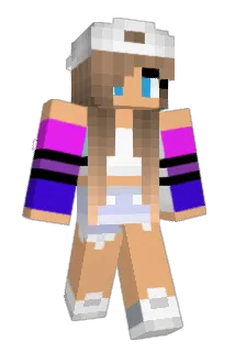ROCKERjasmine1 Minecraft avatar full body
