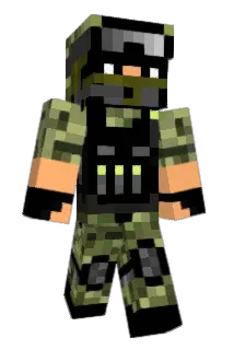 ROGER8 Minecraft avatar full body