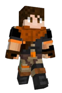 ROGUEOrange Minecraft avatar full body