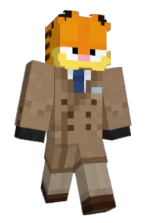 RR0bert Minecraft avatar full body
