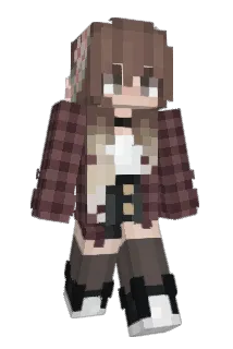 RR3DAACTED Minecraft avatar full body