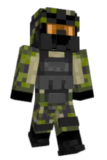 RTNO122 Minecraft avatar full body