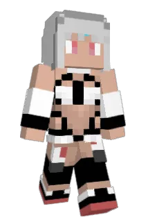 RUN_MELOS Minecraft avatar full body