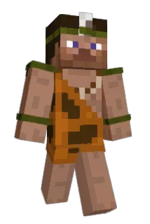 RZ441080 Minecraft avatar full body