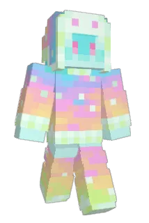 Ra1nbowNyanCat Minecraft avatar full body