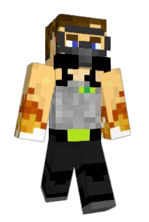 Ra5h Minecraft avatar full body