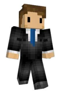 Raadpensionaris Minecraft avatar full body