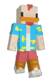 Rabbo Minecraft avatar full body
