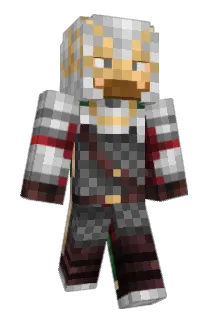 Rabenblut Minecraft avatar full body