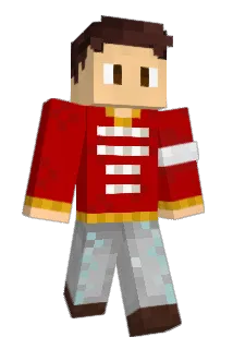 Rac7ng Minecraft avatar full body