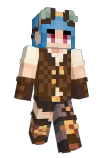 Racc00nPope Minecraft avatar full body