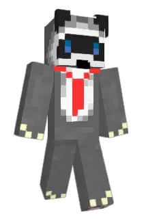 Raccie Minecraft avatar full body
