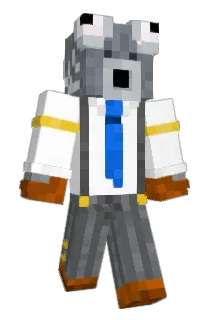 Raccspoon Minecraft avatar full body
