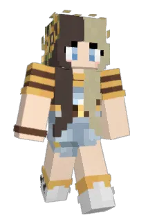 RachelBeeBee Minecraft avatar full body