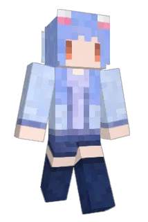 Rachelia Minecraft avatar full body