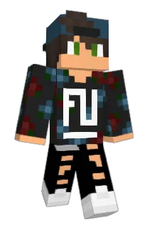 RacingRazor Minecraft avatar full body